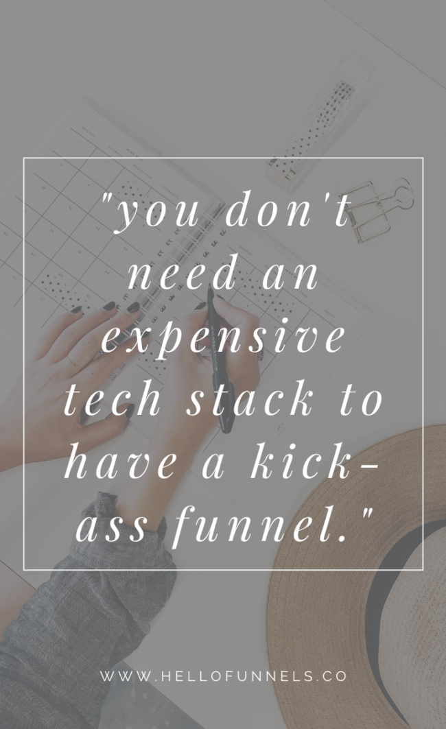 How to create a kick-ass funnel for just $38