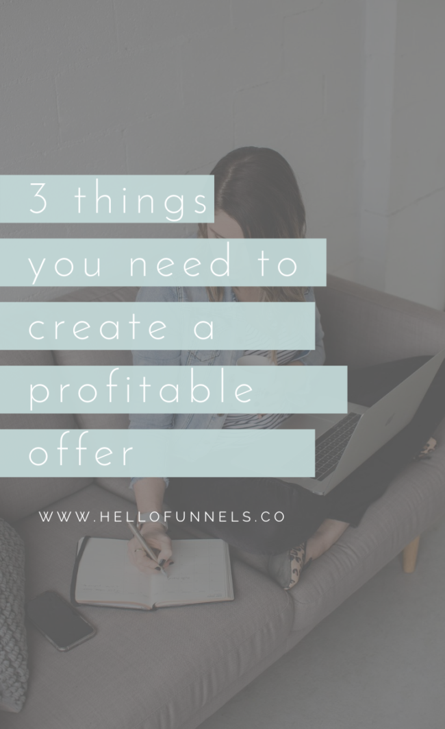Doing It Online Podcast Episode 4 - how to create a profitable offer