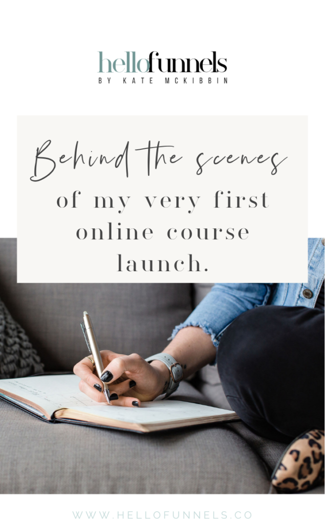 Doing it Online Episode 17: BTS of my first ever course launch (+ what I wish I knew back then!)