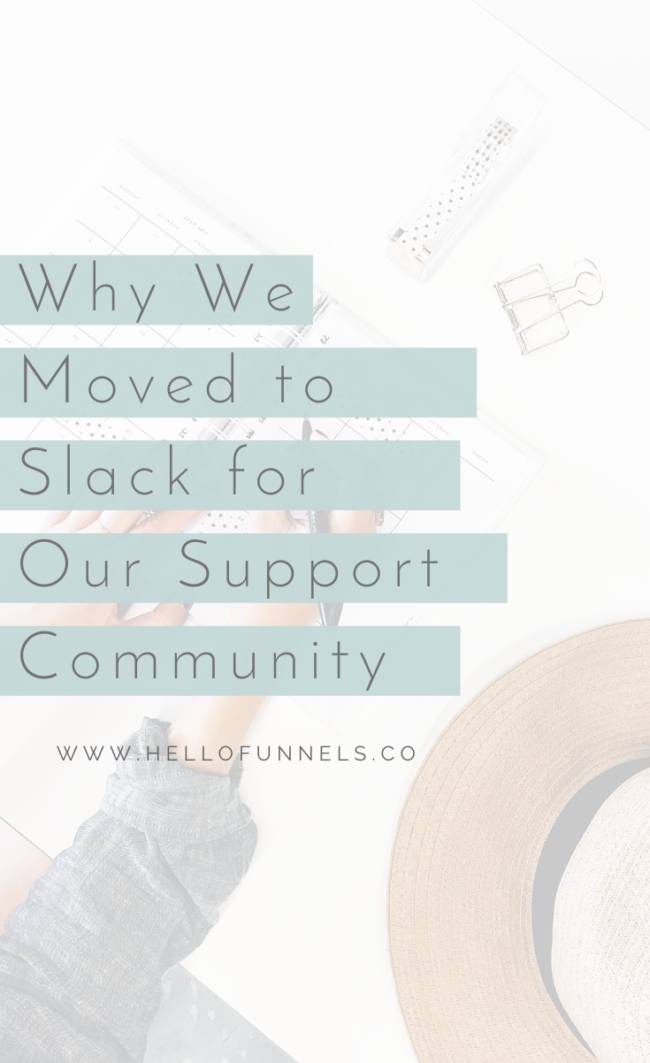 Doing Of It Online Podcast Episode 30: Why We Moved to Slack For Our Support Community
