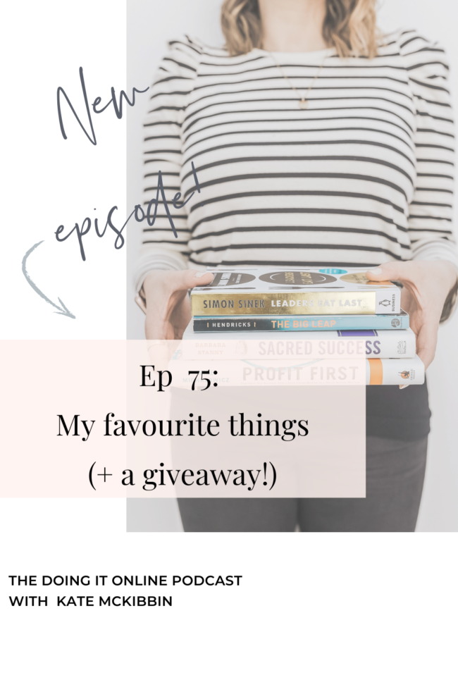 #75: My favourite things
