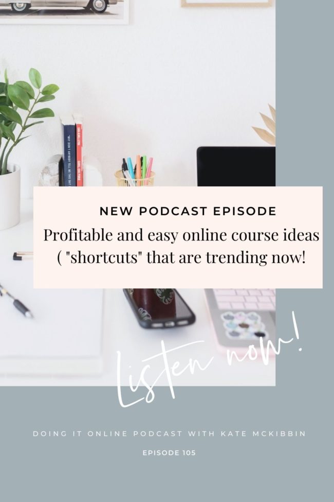 Profitable and easy online course ideas